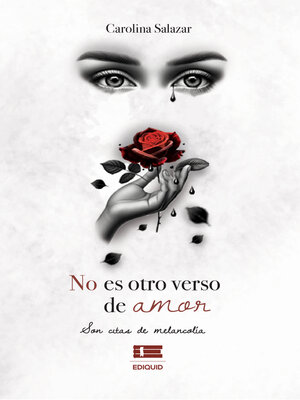 cover image of No es otro verso de amor, son citas de melancolías
